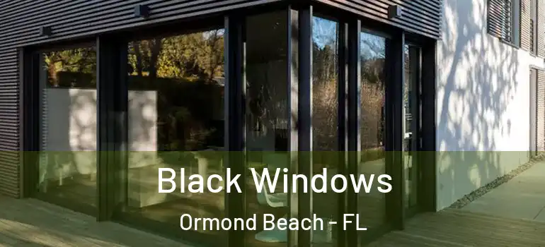  Black Windows Ormond Beach - FL