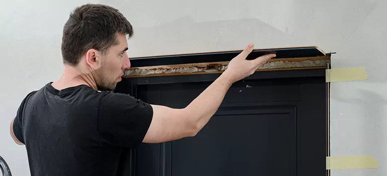 Wood Door Hole Repair in Ormond Beach, FL