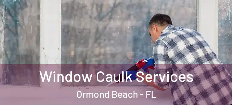  Window Caulk Services Ormond Beach - FL