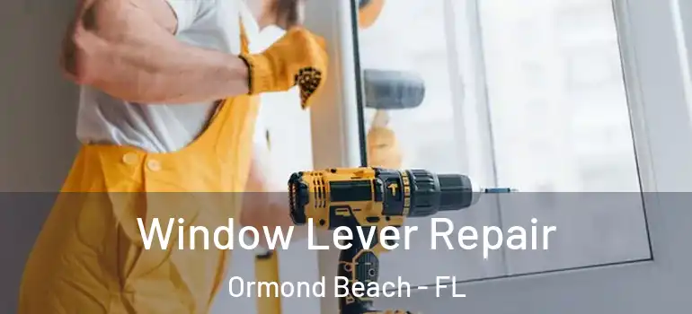  Window Lever Repair Ormond Beach - FL
