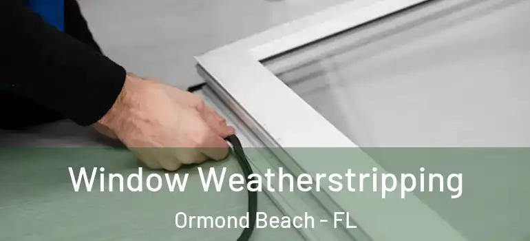  Window Weatherstripping Ormond Beach - FL